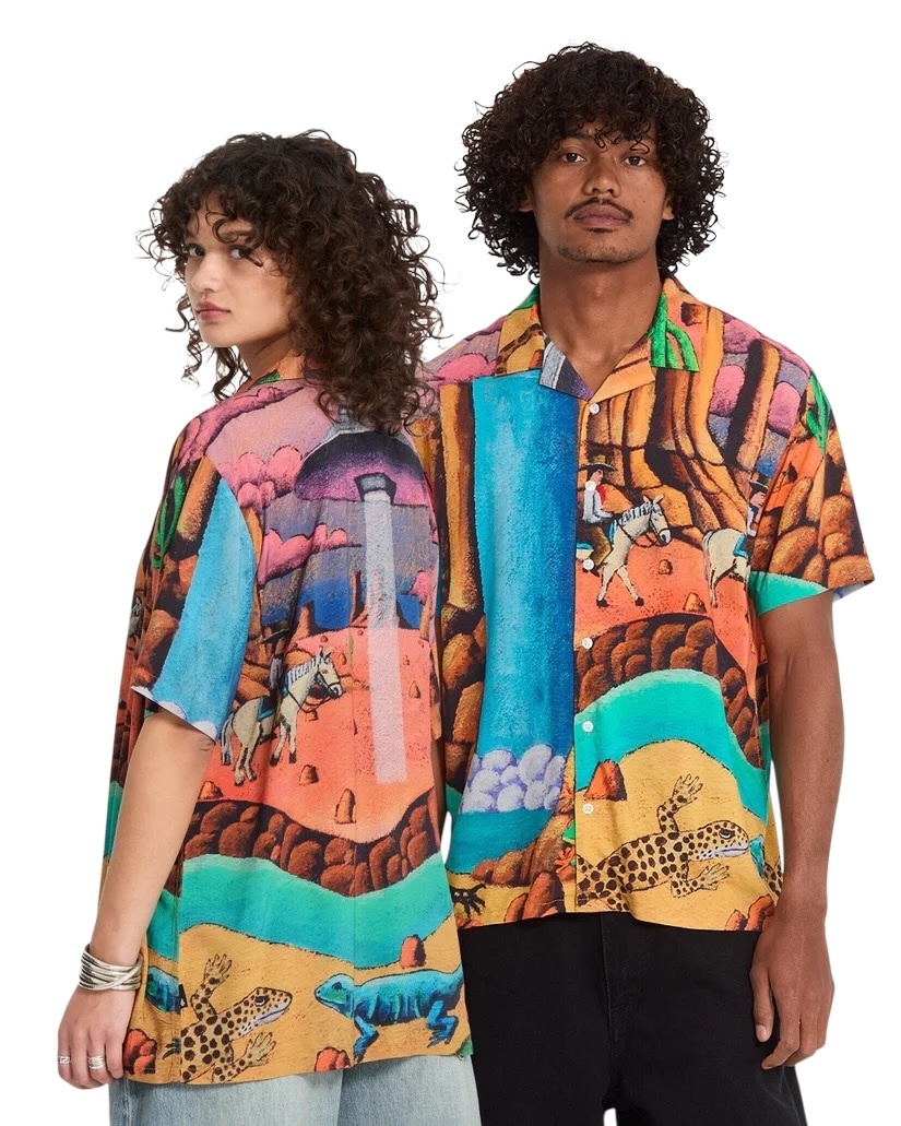 Volcom Mickey Mason S/S Shirt - Multi