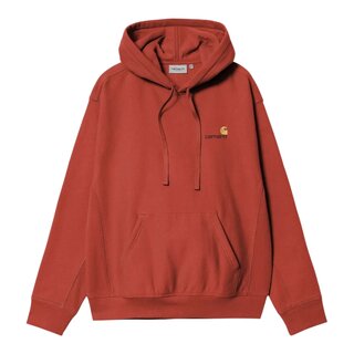 Carhartt WIP Hooded American  Script - Oxide Red