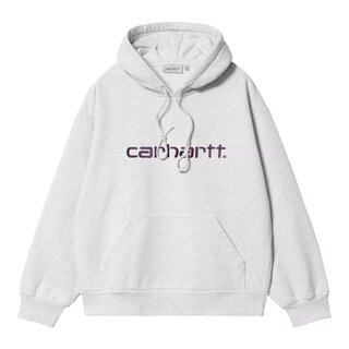 Carhartt WIP Hooded Carhartt Sweat - Ash Heather/Cozy Purple
