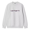 Carhartt Sweat - Ash Heather/Cozy Purple