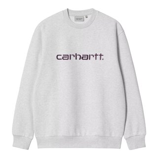 Carhartt WIP Carhartt Sweat - Ash Heather/Cozy Purple