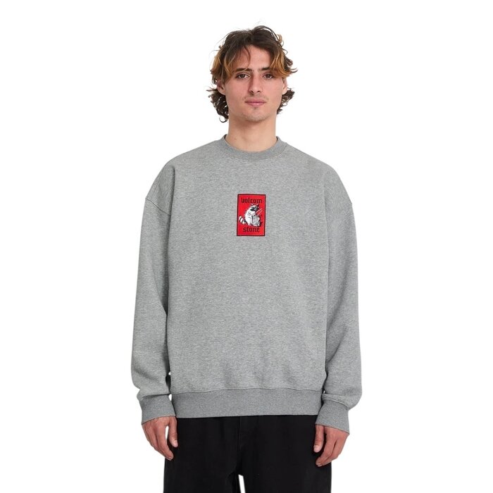 Volcom Rockout Crew - Heather Grey