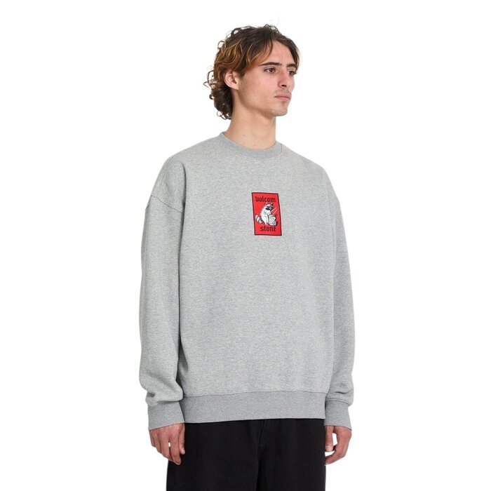 Volcom Rockout Crew - Heather Grey