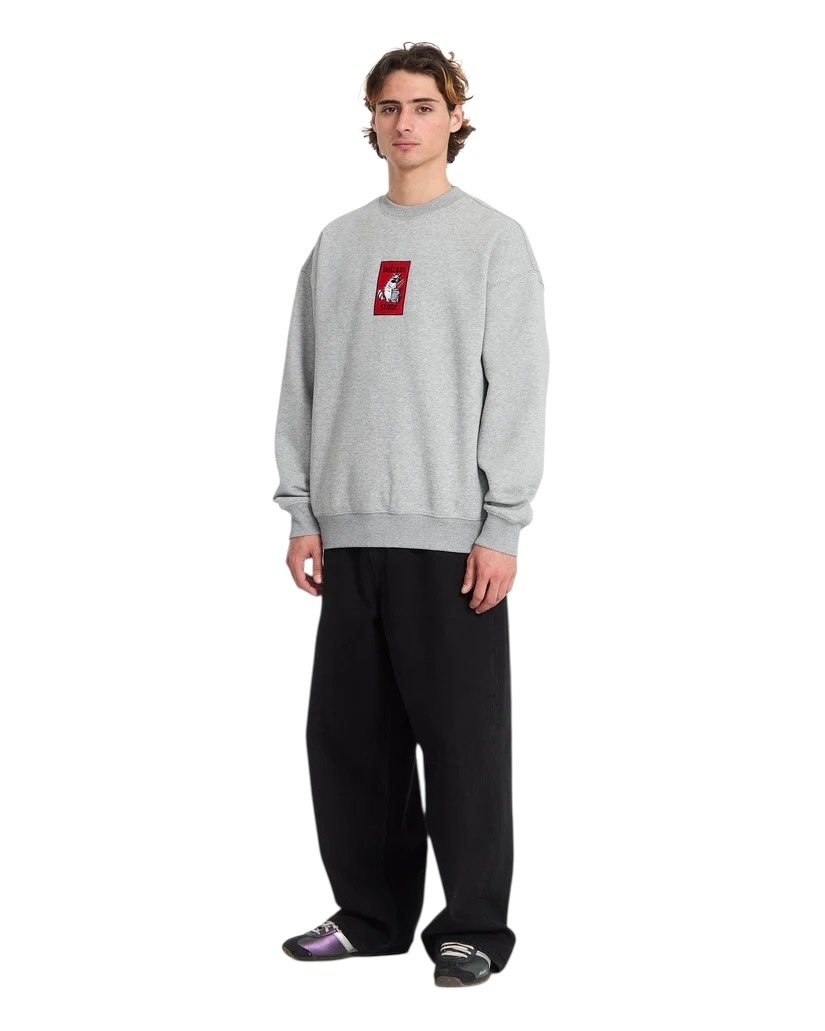 Volcom Rockout Crew - Heather Grey