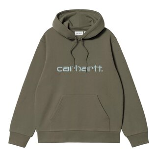 Carhartt WIP Hooded Carhartt Sweat - Leaf/Tourmaline