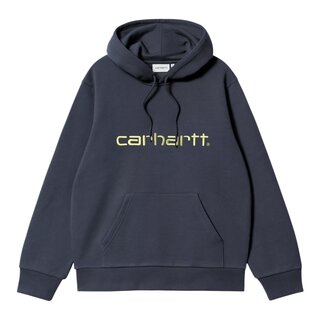 Carhartt WIP Hooded Carhartt Sweat - Deep Night/Gentle Green