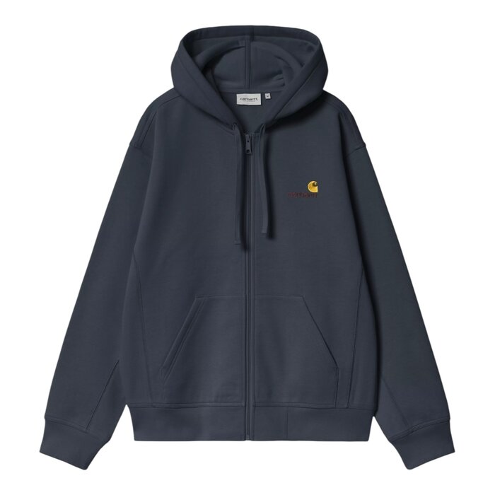 Carhartt WIP Hooded American Script Jacket - Deep Night