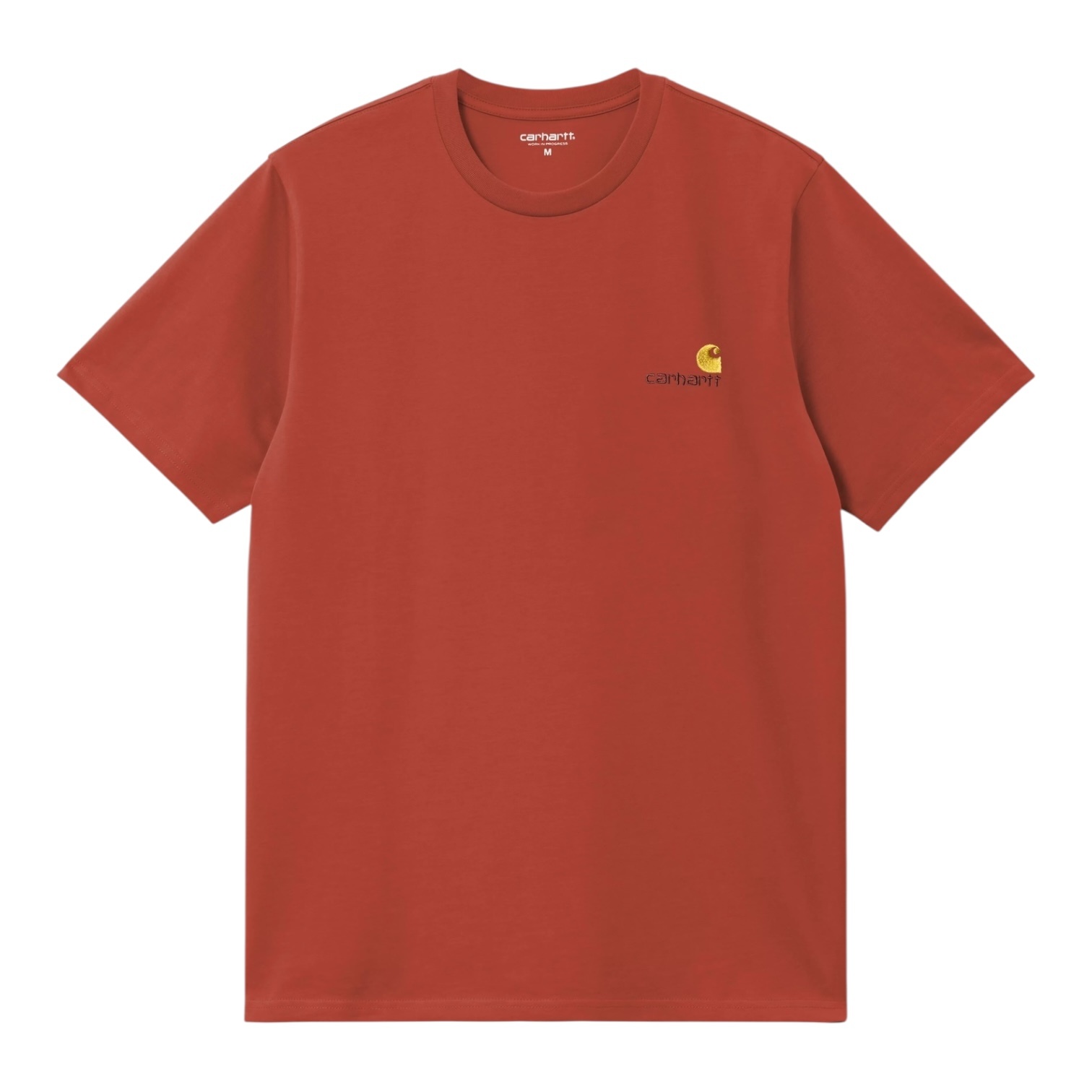 Carhartt WIP S/S American Script T-Shirt - Oxide Red