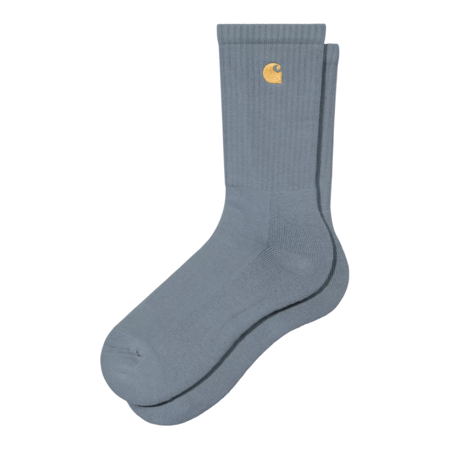 Carhartt WIP Chase Socks - Cozy Blue/Gold