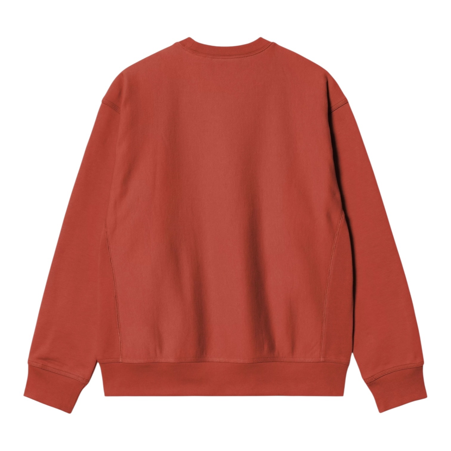 Carhartt WIP American Script Sweat - Oxide Red