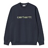 Carhartt Sweat - Deep Night/Gentle Green