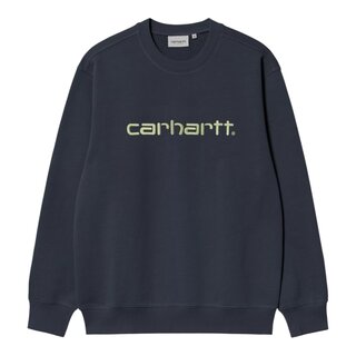 Carhartt WIP Carhartt Sweat - Deep Night/Gentle Green