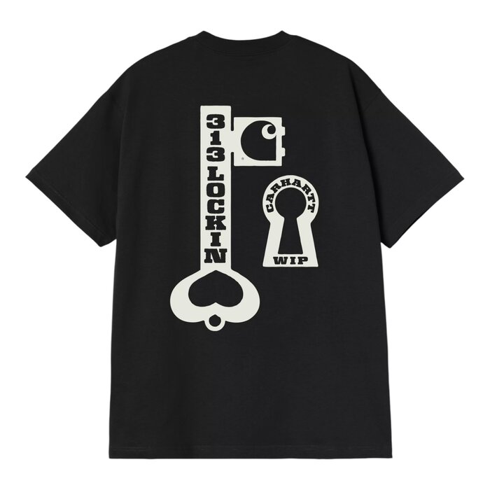 Carhartt WIP S/S Locked T-Shirt - Black