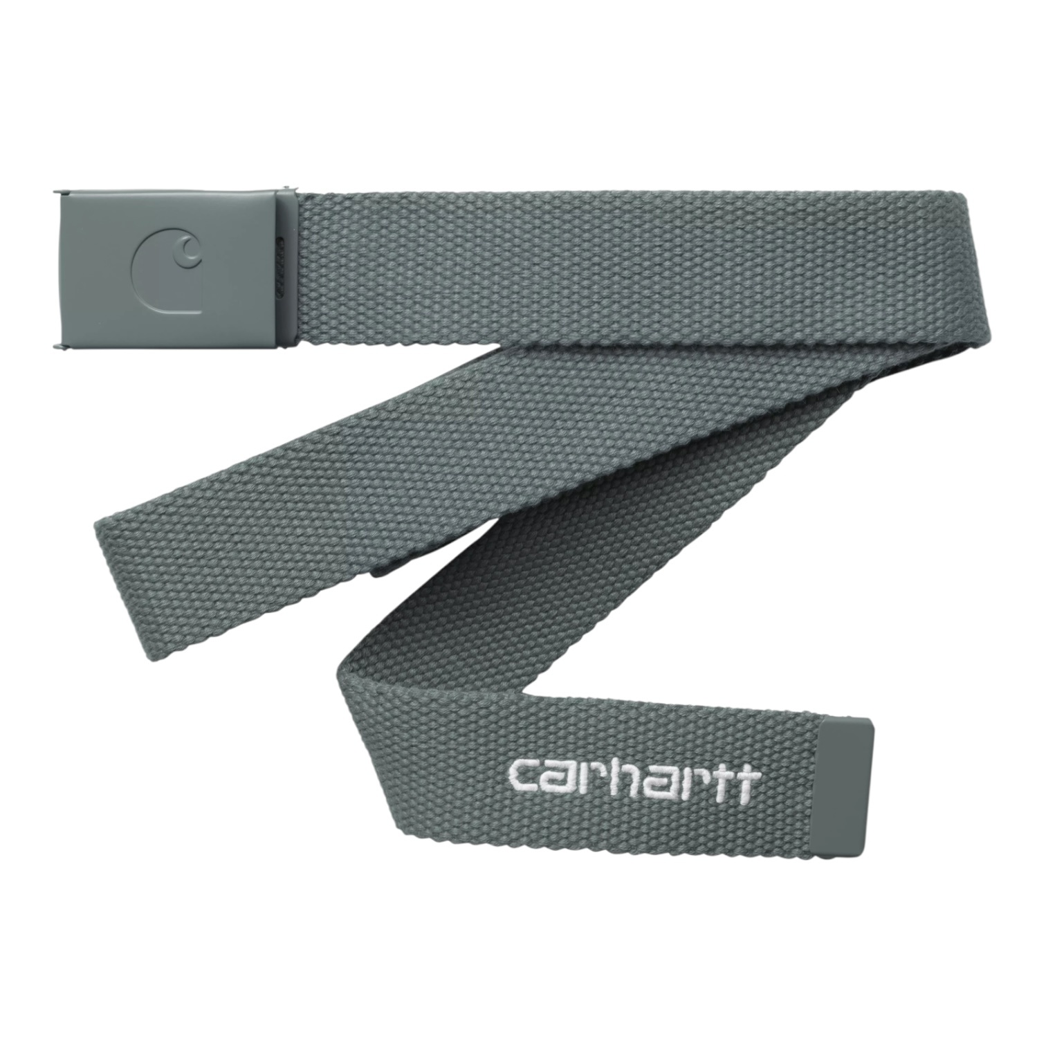 Carhartt WIP C-Logo Belt-Tonal - Velvet Green/White