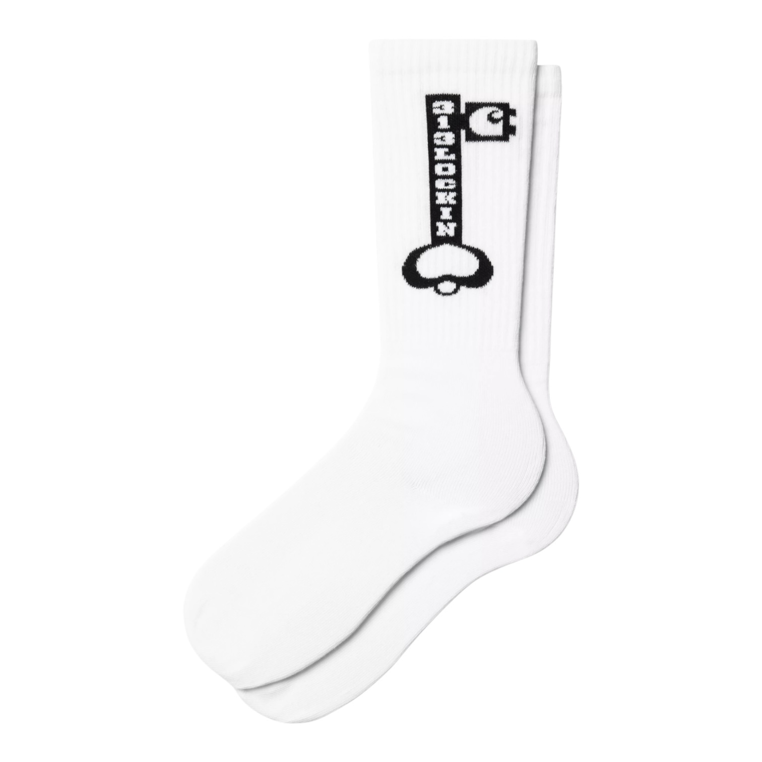 Carhartt WIP Locked Socks - White/Black