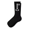 Locked Socks - Black/White