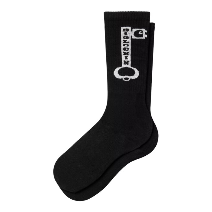 Carhartt WIP Locked Socks - Black/White