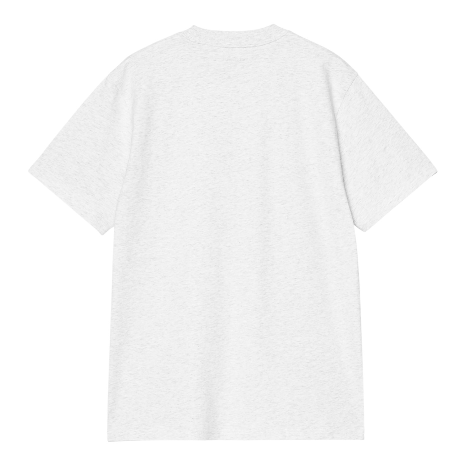 Carhartt WIP S/S Script T-Shirt - Ash Heather/Cozy Purple