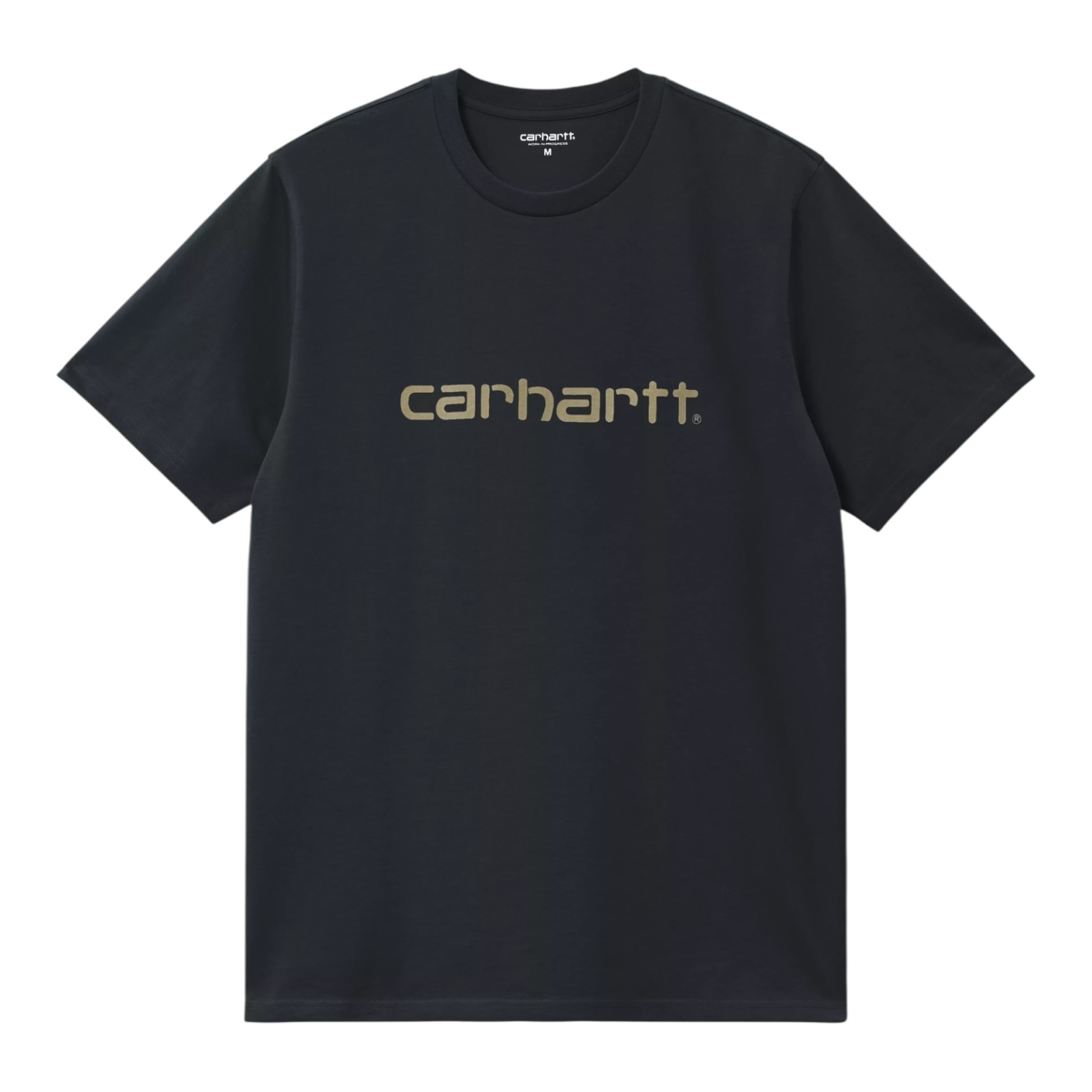 Carhartt WIP S/S Script T-Shirt - Deep Night/ Gentle Green
