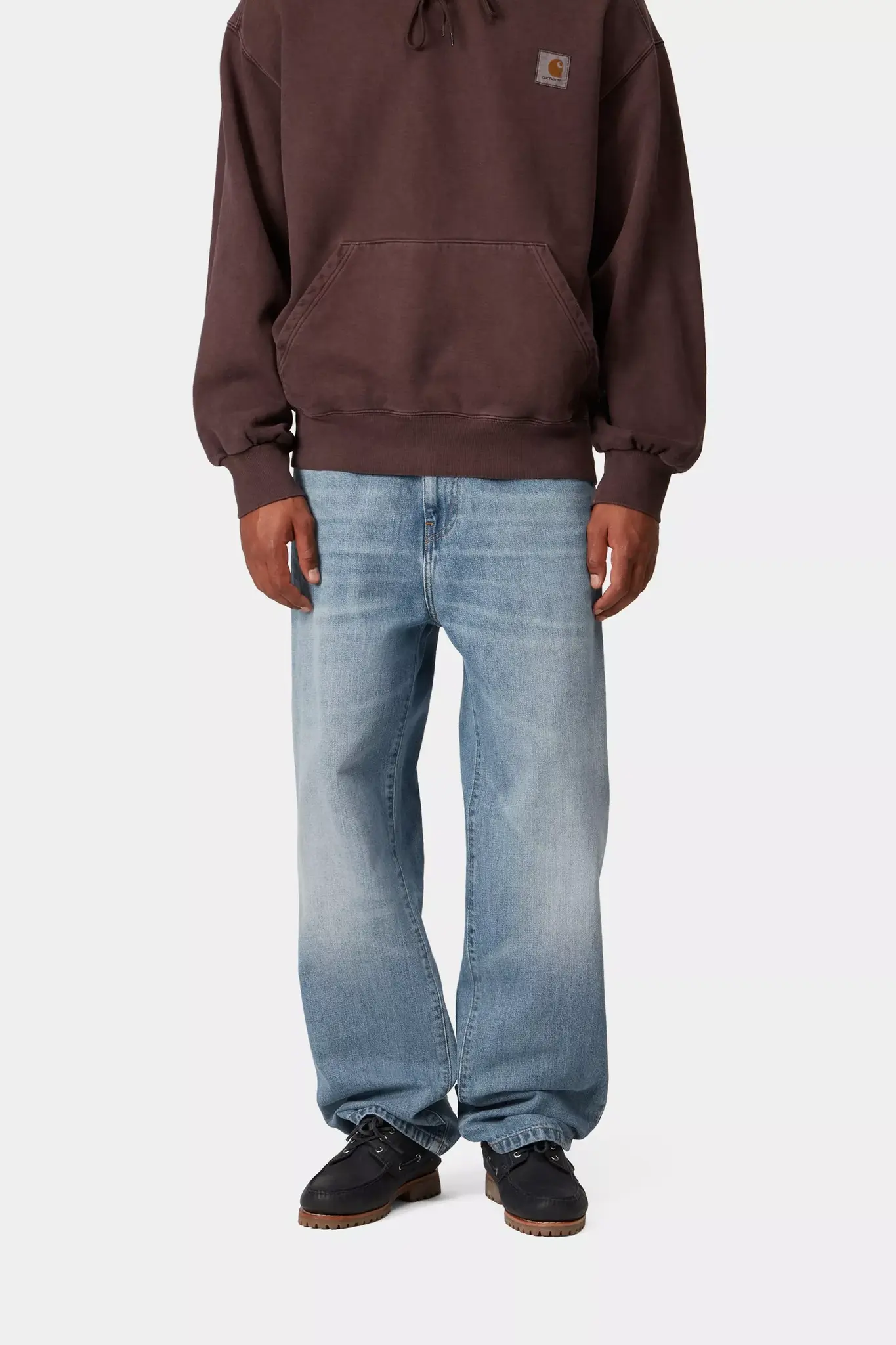 Carhartt WIP Aaron Pant - Blue (Burst Washed)