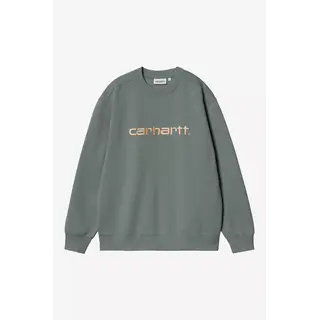 Carhartt WIP W' Carhartt Sweat - Velvet Green/Gentle Orange