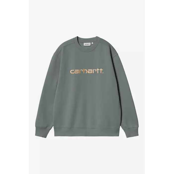Carhartt WIP W' Carhartt Sweat - Velvet Green/Gentle Orange
