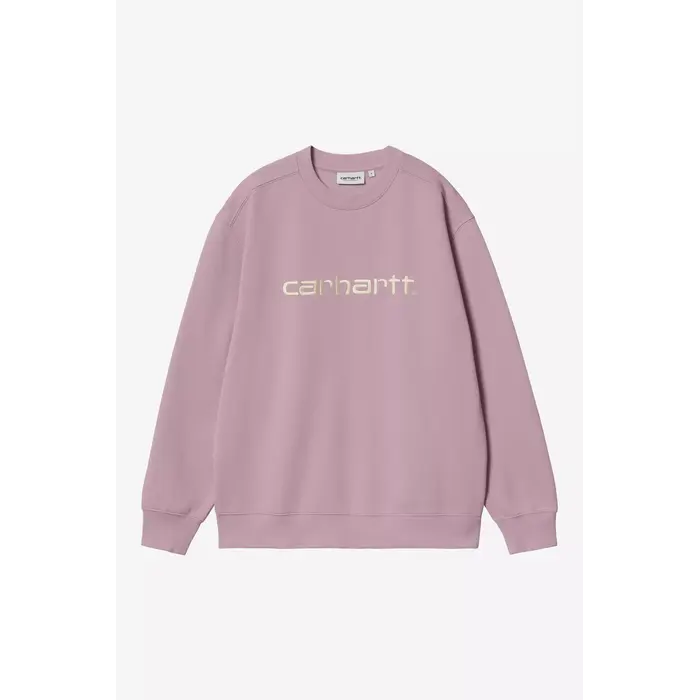 Carhartt WIP W' Carhartt Sweat - Gentle Pink/Cinnerus