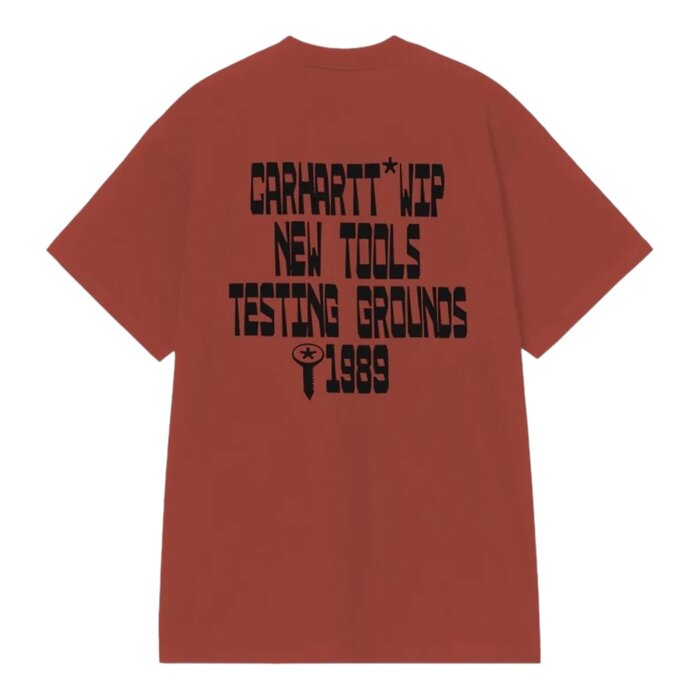 Carhartt WIP S/S Blocks T-Shirt - Oxide Red