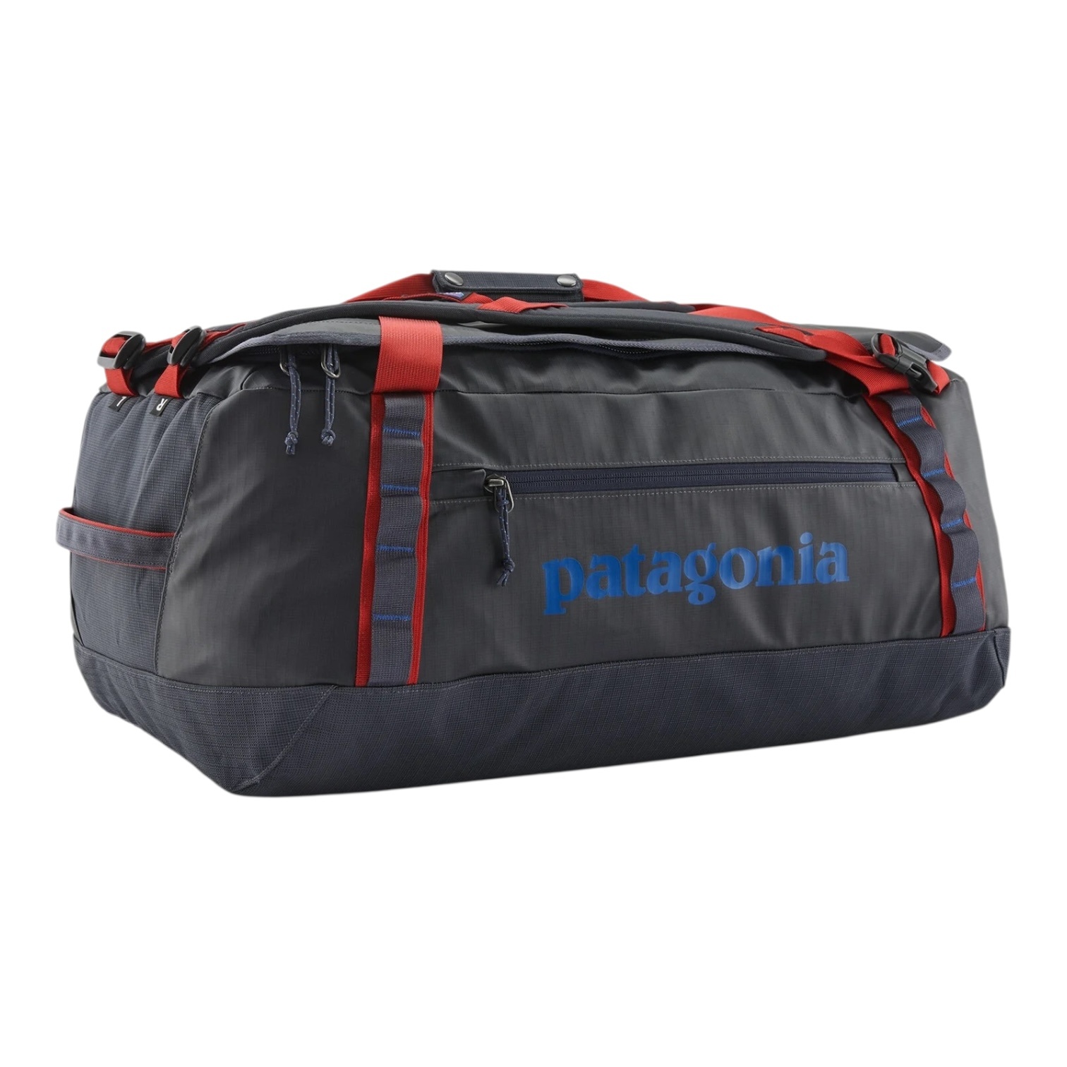 Patagonia Black Hole Duffel 55L - Smolder Blue/ Amanita Red