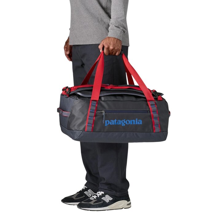 Patagonia Black Hole Duffel 40L - Smolder Blue/ Amanita Red
