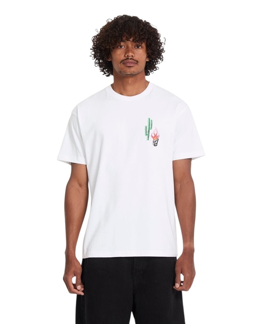 Volcom FA Mickey Mason S/S T-Shirt - White