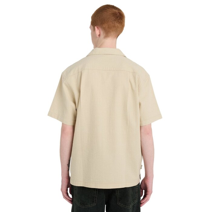 Element S/S Shirt Seesucker - Seesucker Aluminium