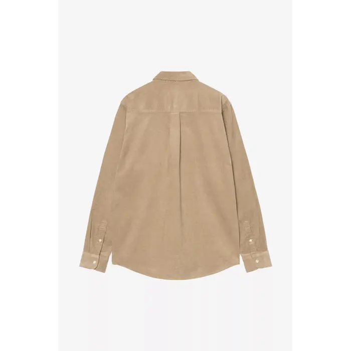 Carhartt WIP L/S Madison Fine Cord - Iroko