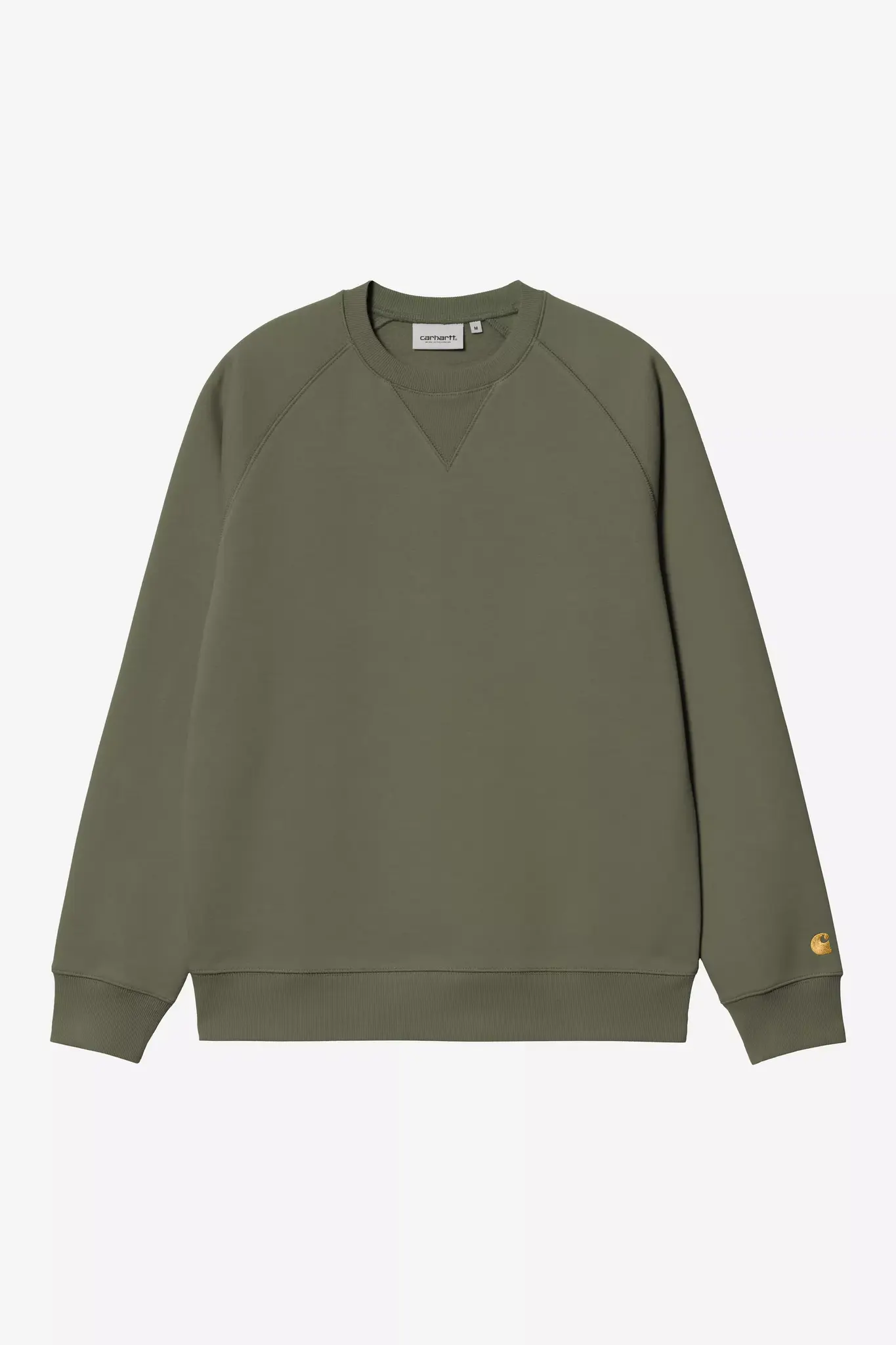 Carhartt WIP Chase Sweat - Leaf/Gold