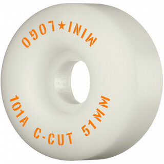 Mini Logo Wheels C-Cut 101A - White