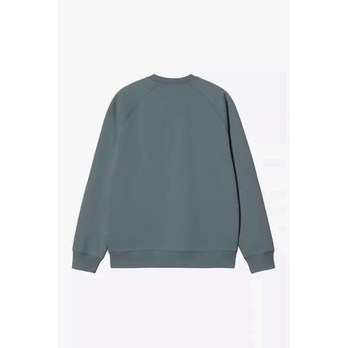 Carhartt WIP Chase Sweat - Cozy Blue/Gold