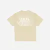 Skeleton Garment Dyed T-shirt - Beige