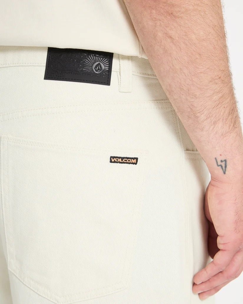 Volcom Billow Denim - Dirty White