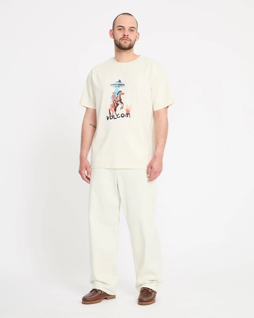 Volcom Billow Denim - Dirty White