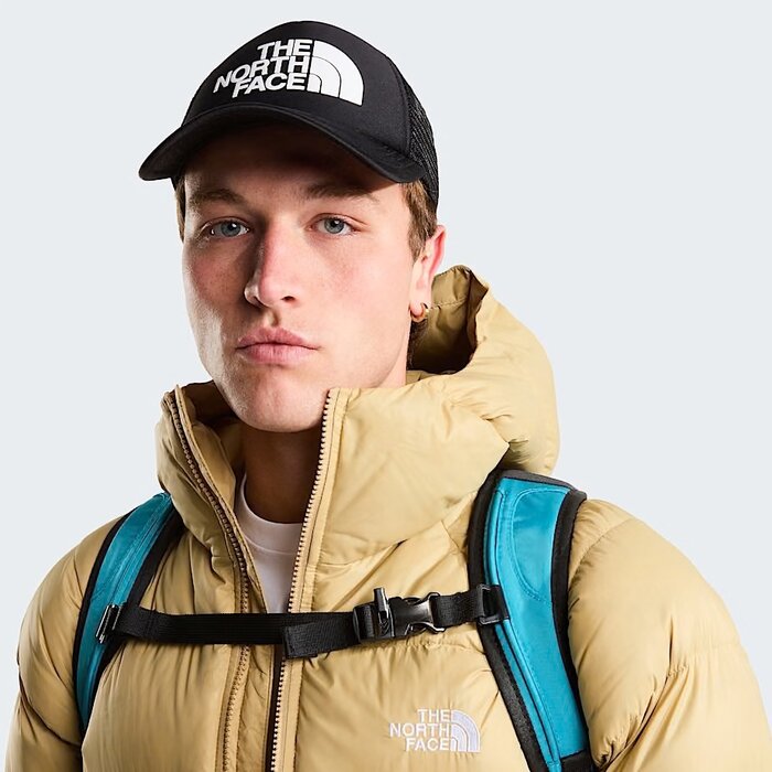 The North Face TNF Logo Trucker - TNF Black/TNF White