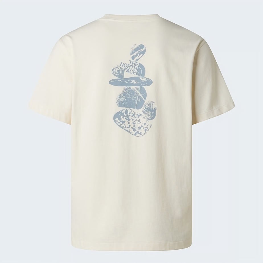 The North Face M Stones RX S/S Tee - Whihte Dune