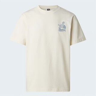 The North Face M Stones RX S/S Tee - Whihte Dune