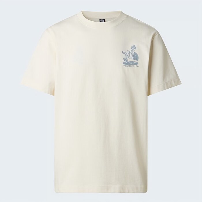 The North Face M Stones RX S/S Tee - Whihte Dune