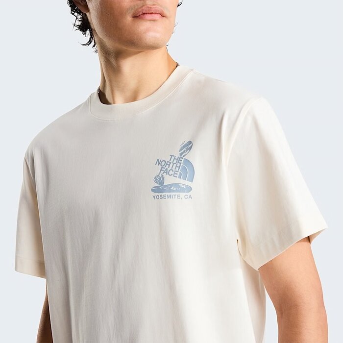 The North Face M Stones RX S/S Tee - Whihte Dune