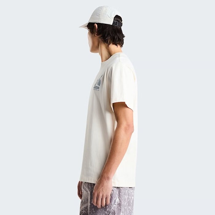 The North Face M Stones RX S/S Tee - Whihte Dune