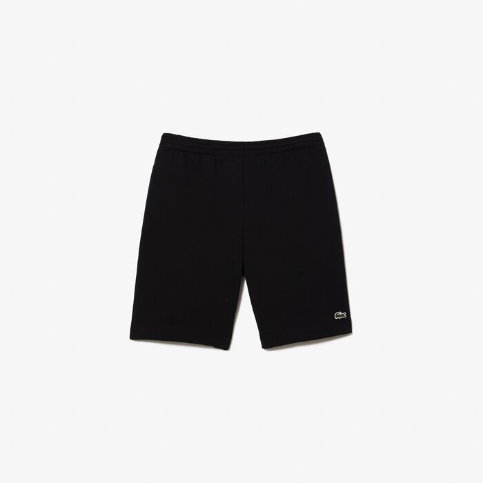 Lacoste Short Regular Fit Molleton - Noir
