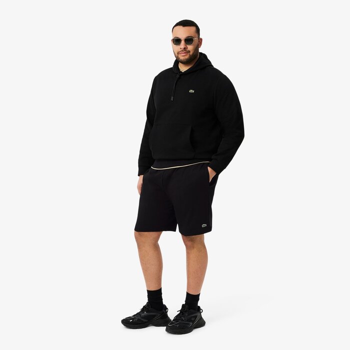 Lacoste Short Regular Fit Molleton - Noir