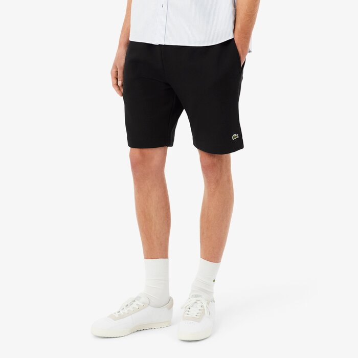 Lacoste Short Regular Fit Molleton - Noir