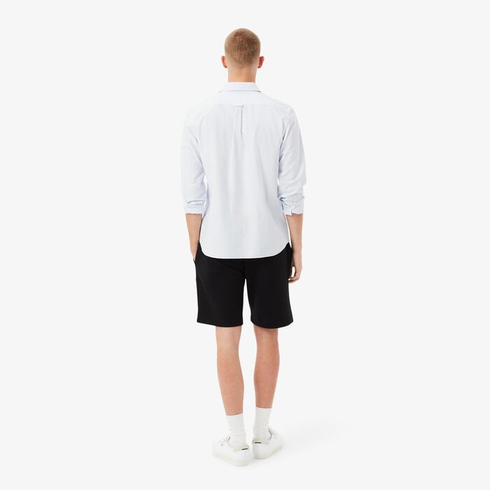 Lacoste Short Regular Fit Molleton - Noir