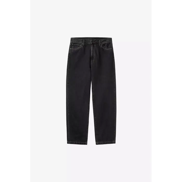 Carhartt WIP Aaron Pant - Black Stone Washed